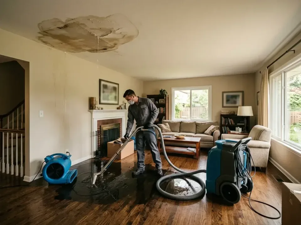 attic-pipe-burst-ceiling-drip-008 — frequently asked questions, Water Damage Restoration & Carpet Care in Kensington, CT